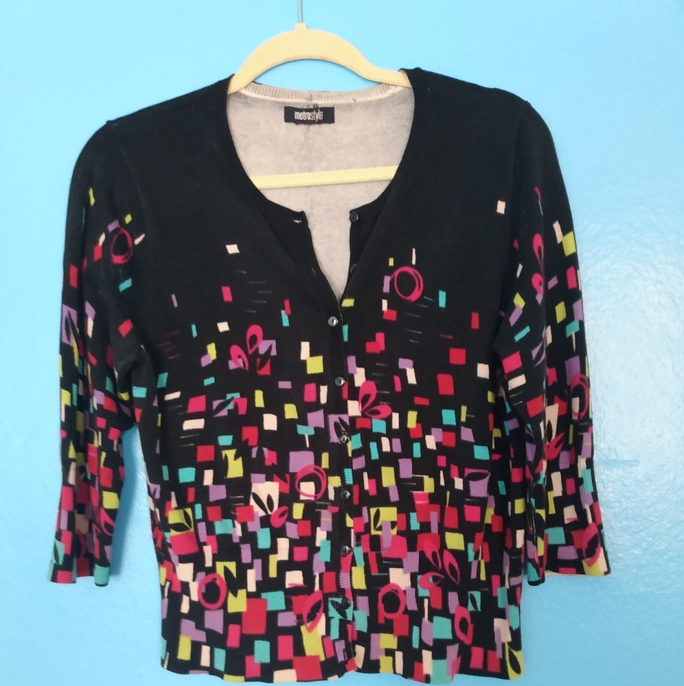 Colorful Short Sweater